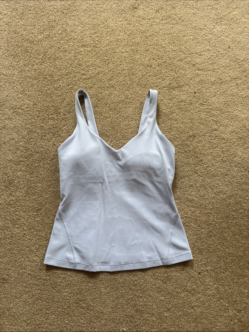 Women’s V-Neck Tank Top in Light Blue